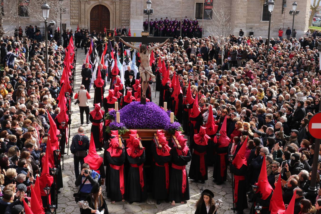 2018 Procesión del Cristo de la Luz en la Plaza de Santa Cruz.