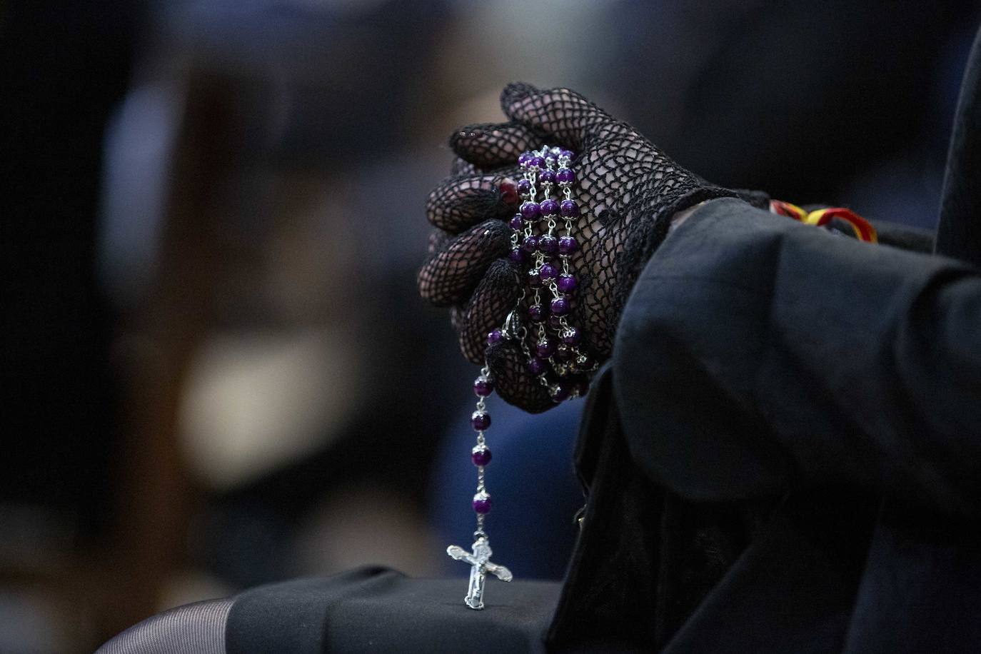 El padre Víctor Herrero de Miguel de la Orden de los Hermanos Menores de los Capuchinos ha sido el encargado del Sermón este Viernes Santo