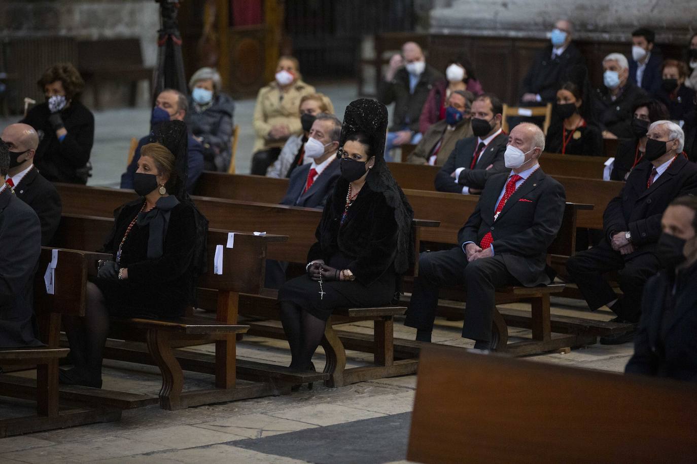 El padre Víctor Herrero de Miguel de la Orden de los Hermanos Menores de los Capuchinos ha sido el encargado del Sermón este Viernes Santo