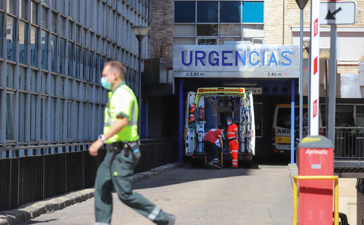 Servicio de Urgencias del Virgen de la Vega.