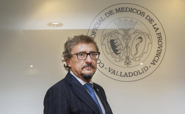 José Luis Almudí Alegre, presidente del Colegio de Médicos de Valladolid.