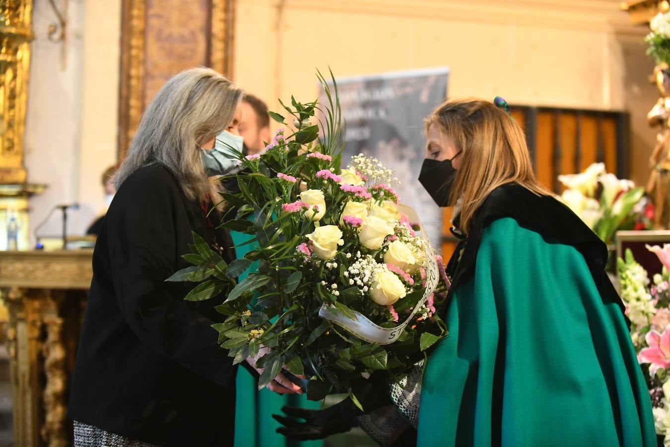 Fotos: Ofrecimiento de los Dolores en la iglesia de la Vera Cruz de Valladolid