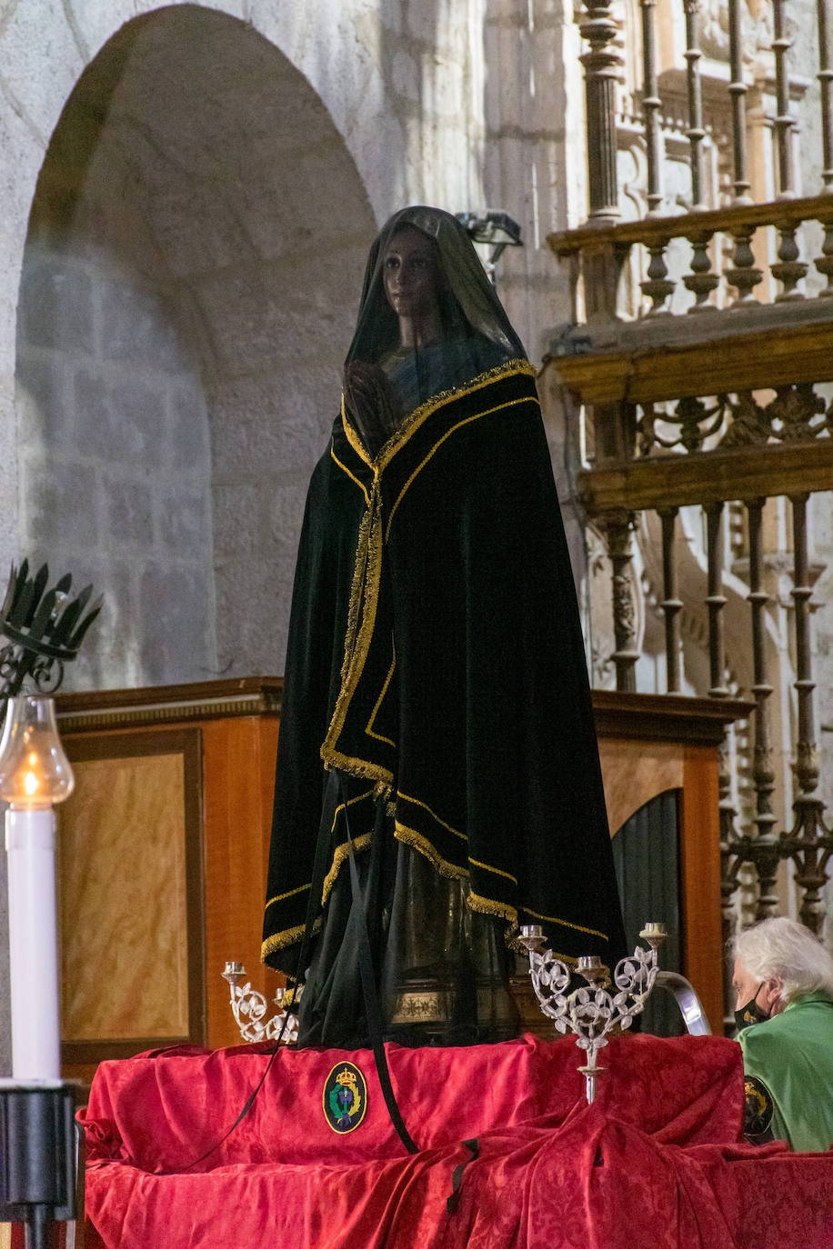 Fotos: El Rompimiento del Velo cierra la Semana Santa en Palencia