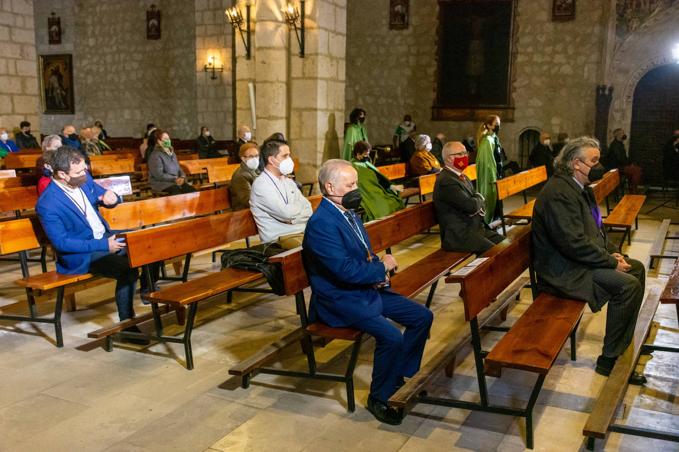 Fotos: El Rompimiento del Velo cierra la Semana Santa en Palencia