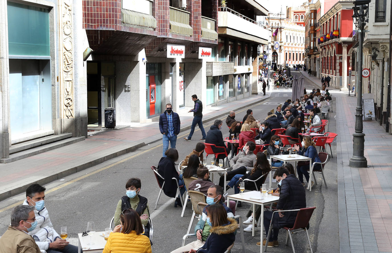 Fotos: Las terrazas, un imprescindible para bares y restaurantes en Palencia