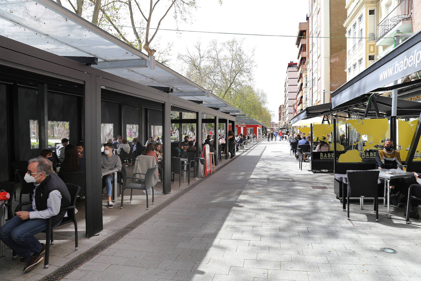 Fotos: Las terrazas, un imprescindible para bares y restaurantes en Palencia