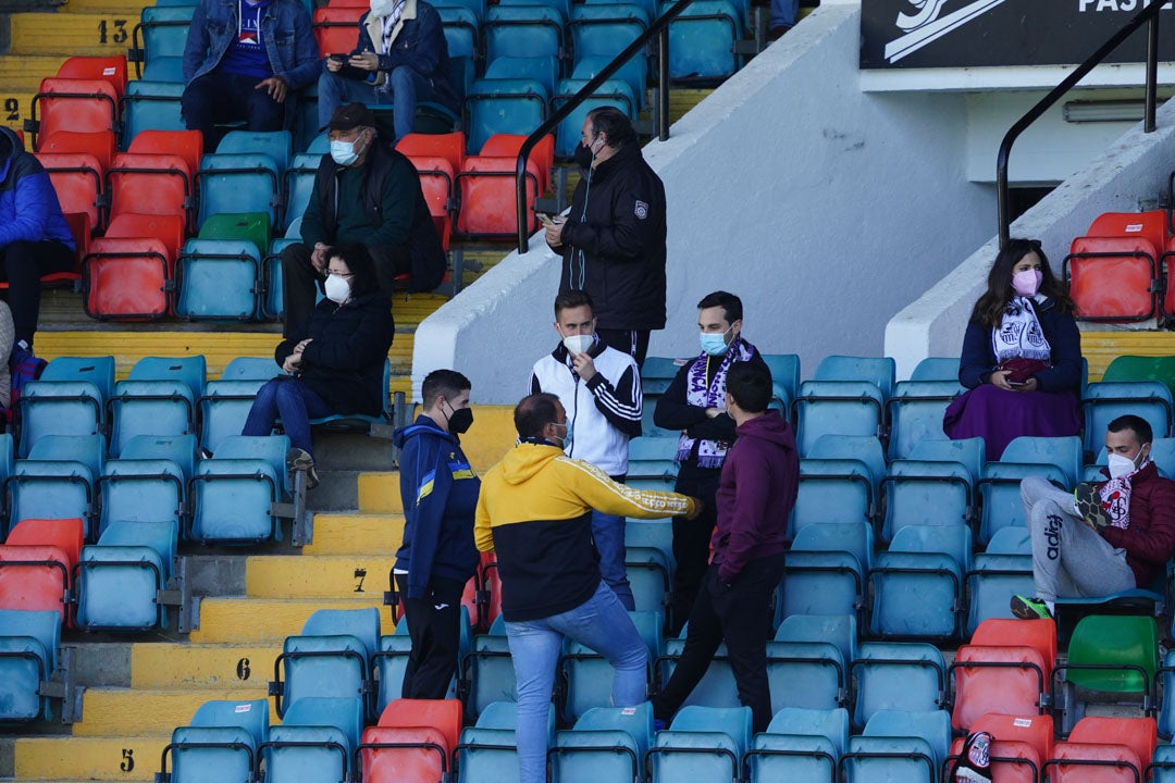 Aficionados del Salamanca en el Helmántico