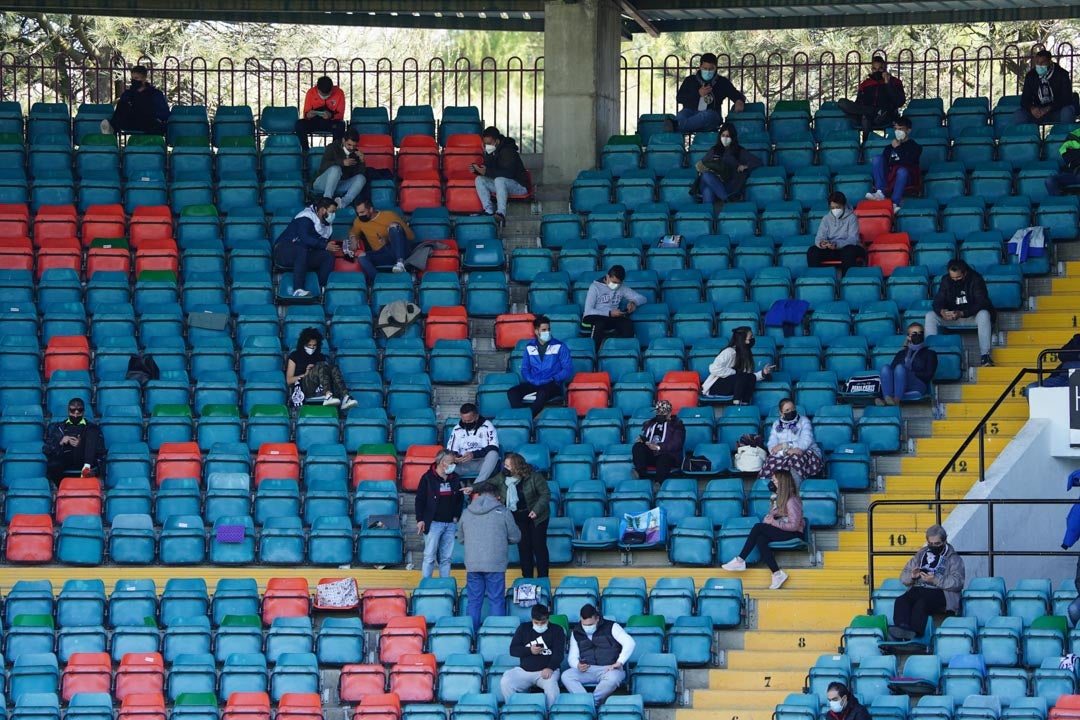 Aficionados del Salamanca en el Helmántico