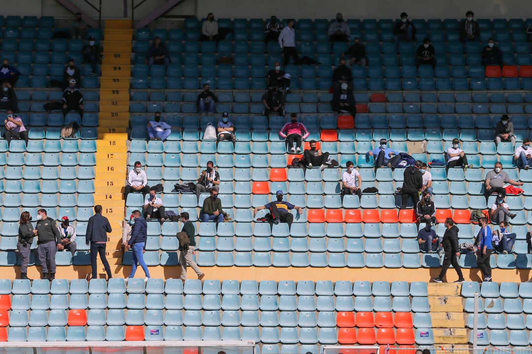 Aficionados del Salamanca en el Helmántico