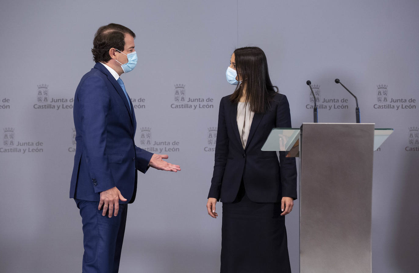 Inés Arrimadas visita Castilla y León. 