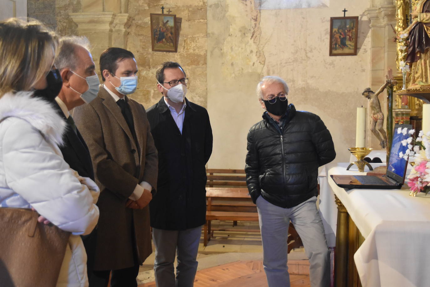 Fotos: La iglesia de Barrio de Santa María luce restaurada