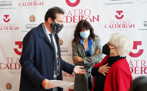 Óscar Puente, Ana Redondo y Lola Herrera. 