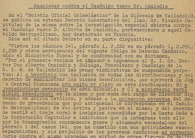 Imagen secundaria 1 - El cura de Valladolid que denunció el bombardeo de Guernica