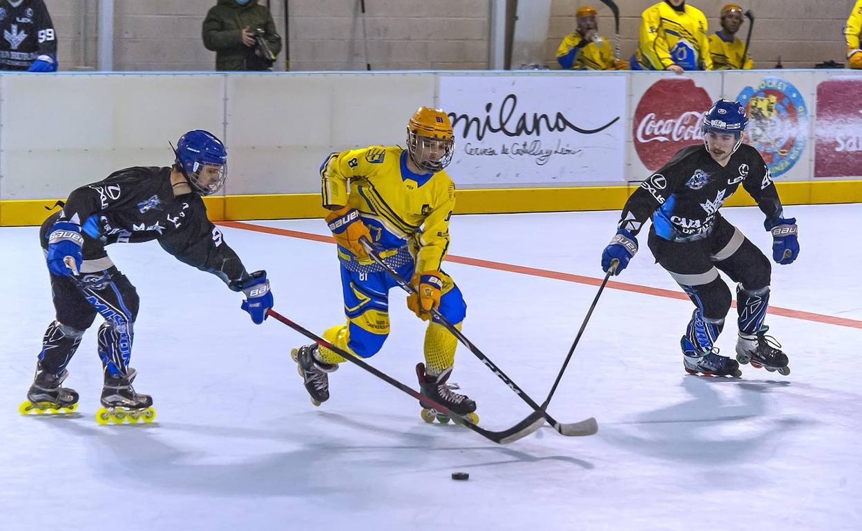 Una imagen de un enfrentamiento anterior entre el CPLV y el Molina Sport. 