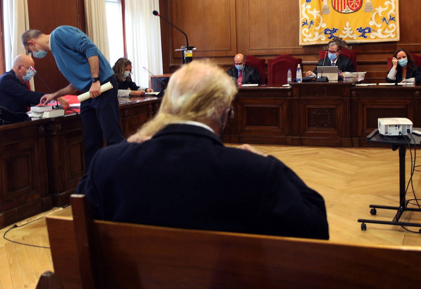 Juicio celebrado en la Audiencia Provincial de Segovia el pasado octubre.