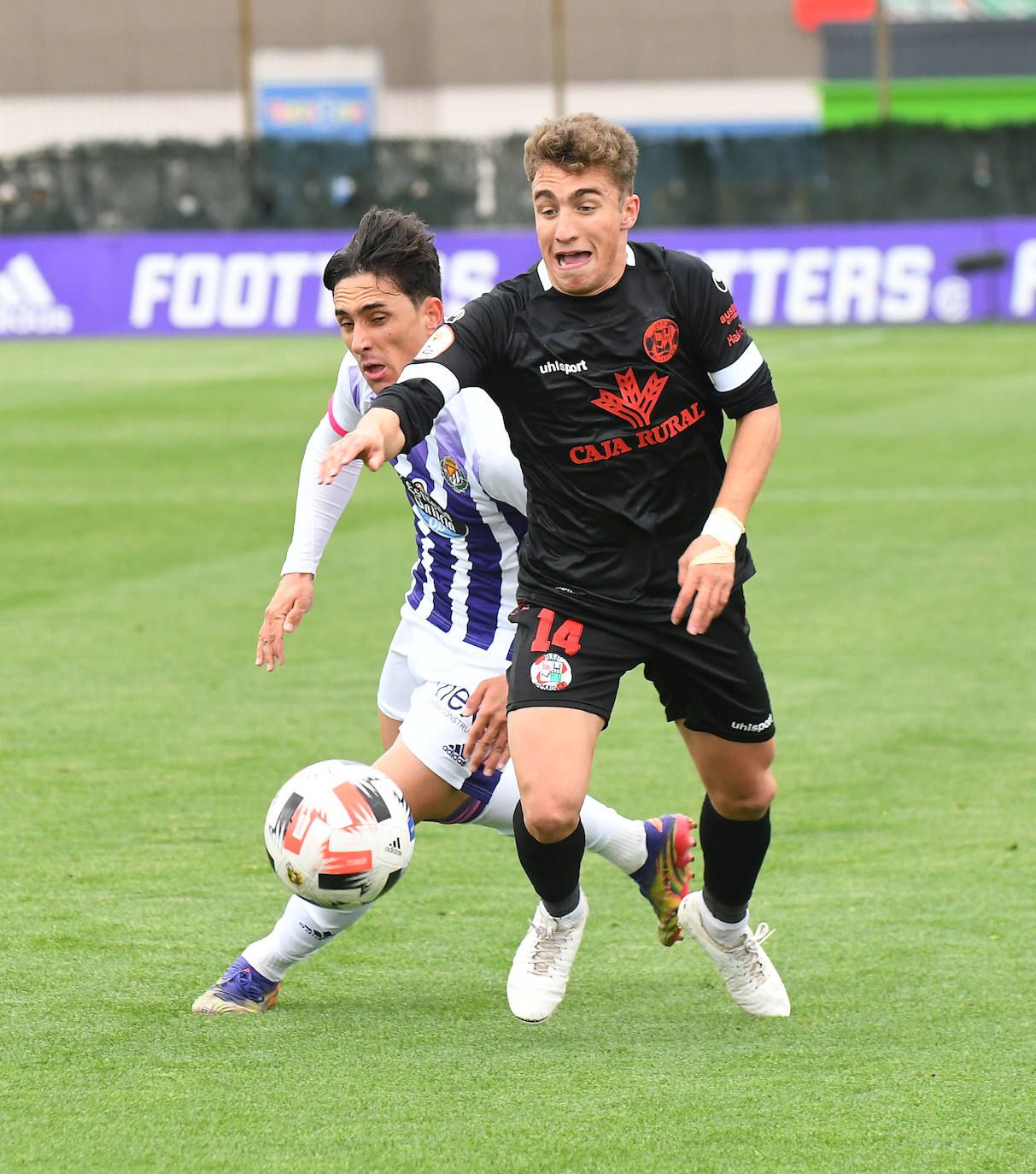 Así se ha jugado el encuentro entre el Valladolid-Promesas y el Zamora