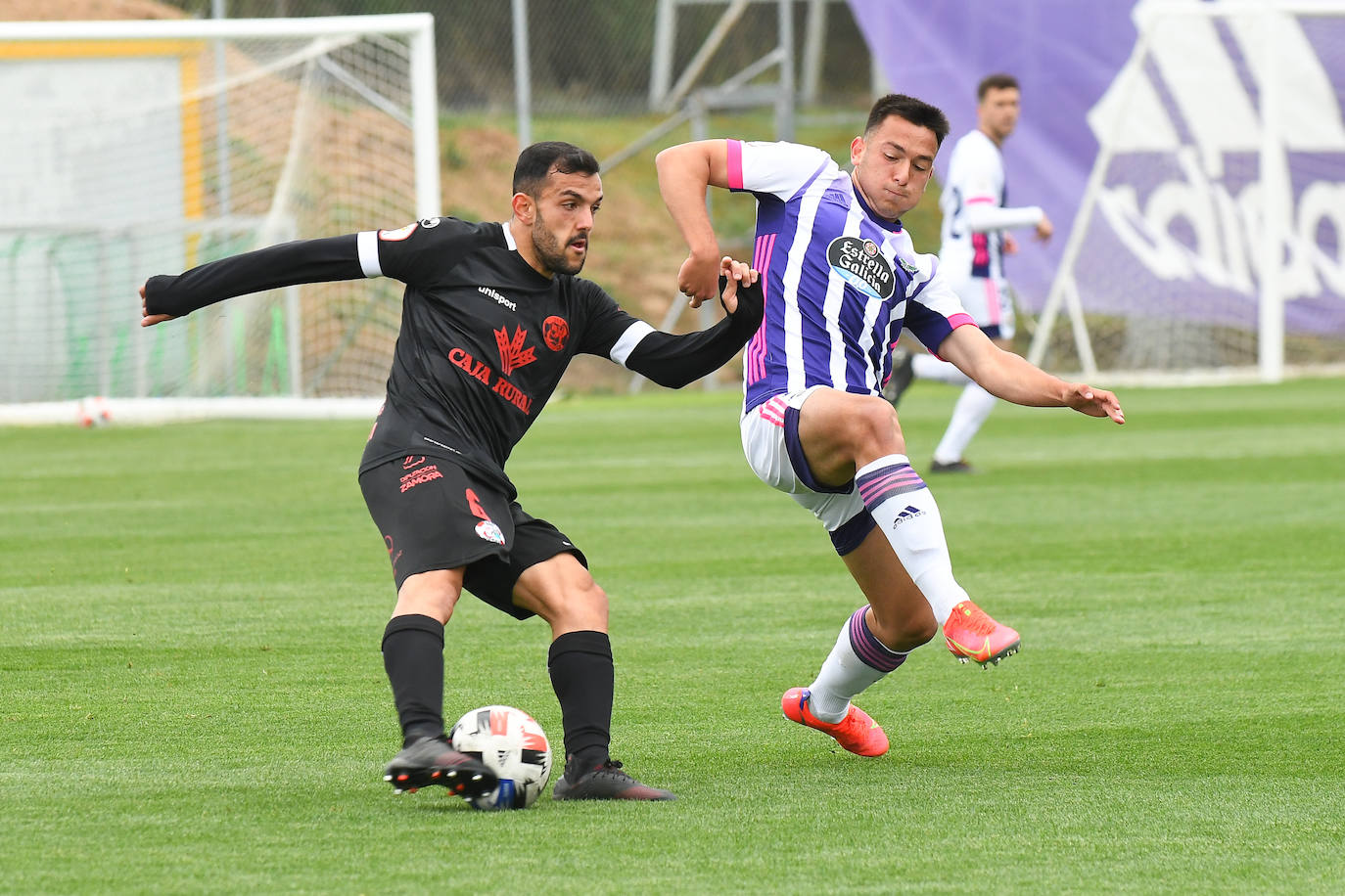 Así se ha jugado el encuentro entre el Valladolid-Promesas y el Zamora