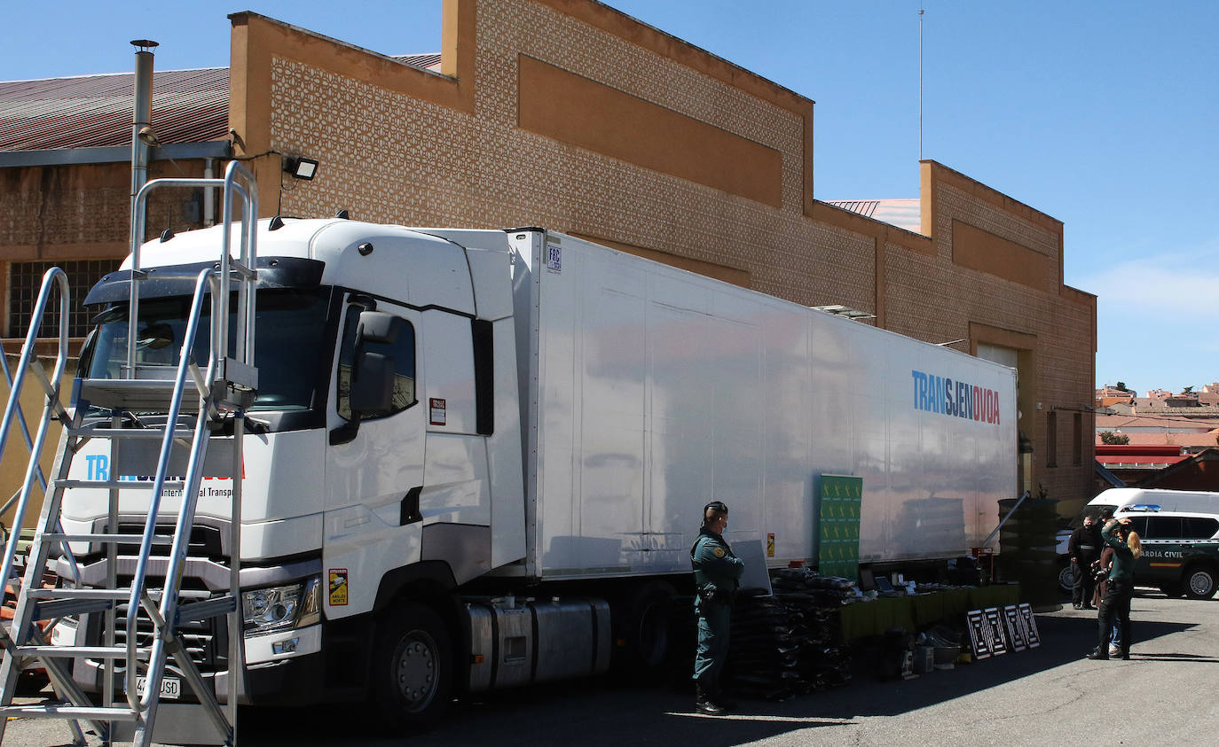 Operación antidroga en Segovia 