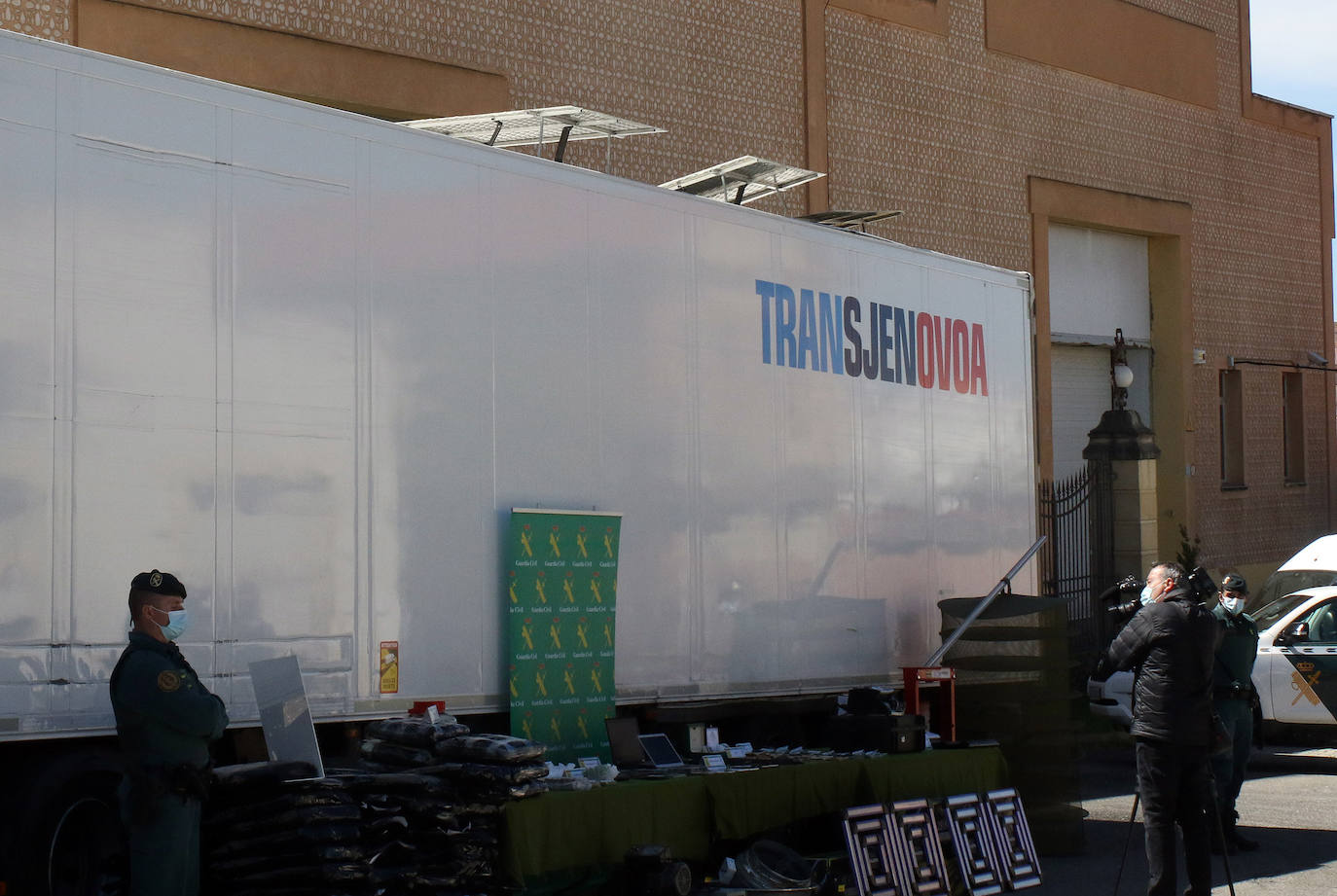 Operación antidroga en Segovia 