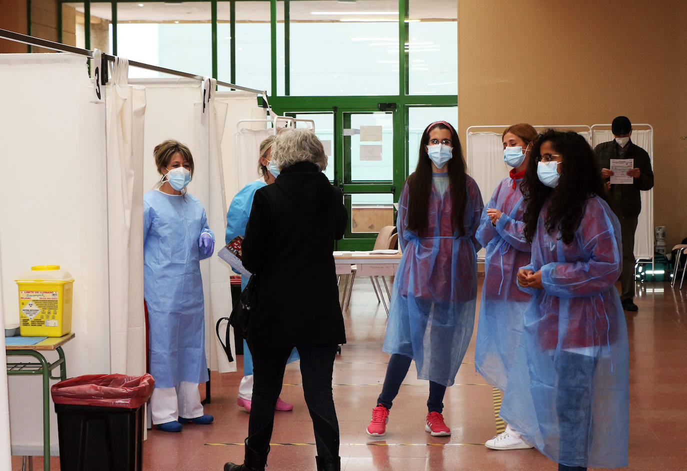 Vacunación en Segovia 