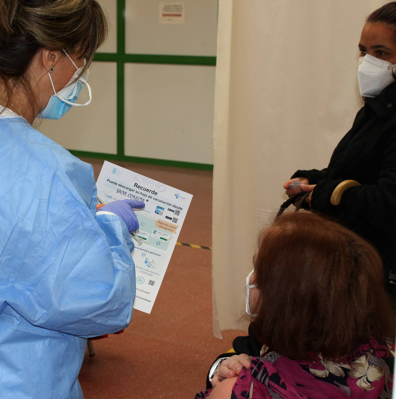 Vacunación en Segovia 