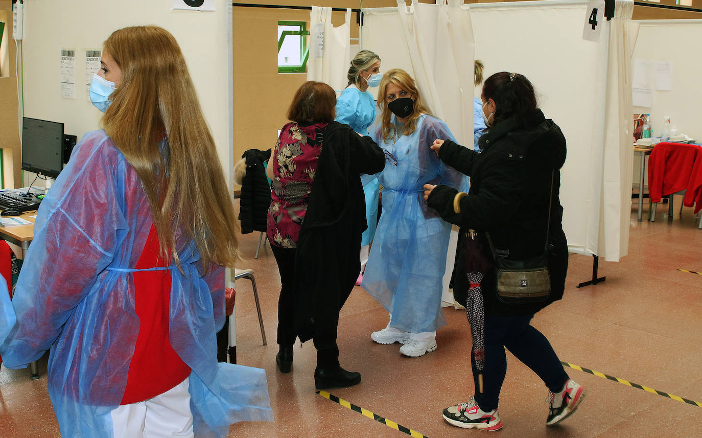 Vacunación en Segovia 