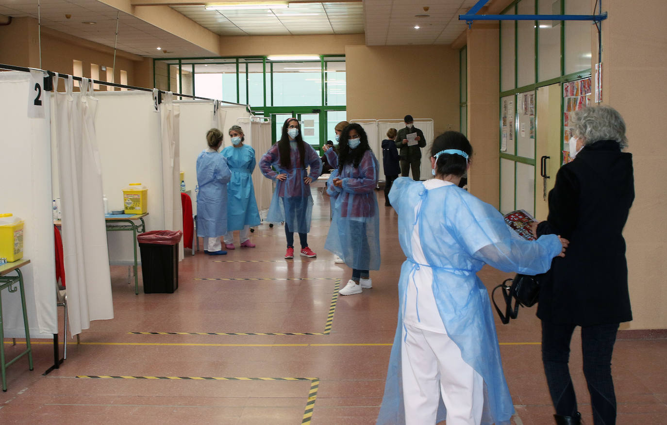 Vacunación en Segovia 