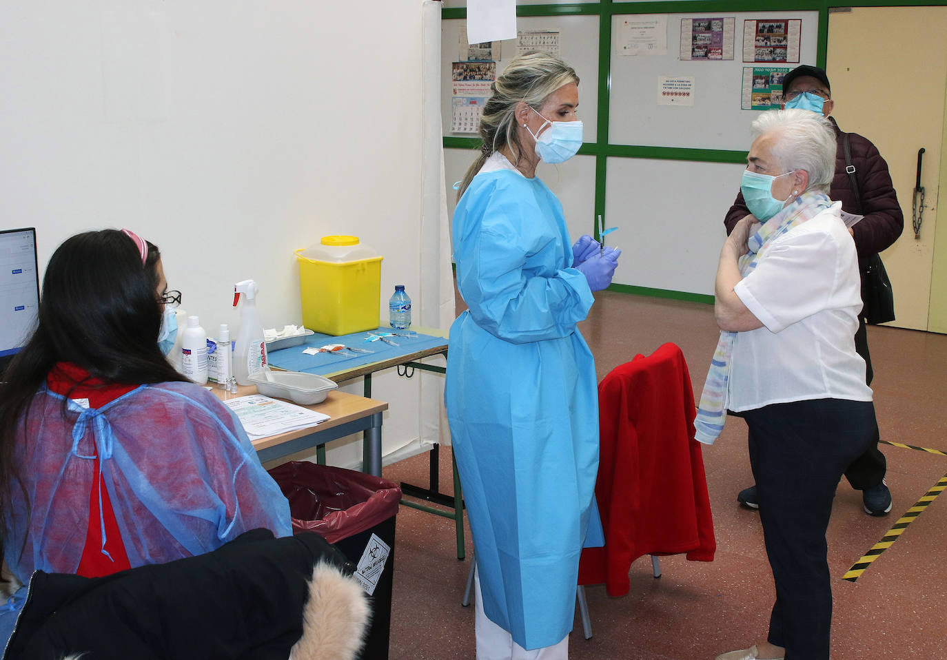 Vacunación en Segovia 