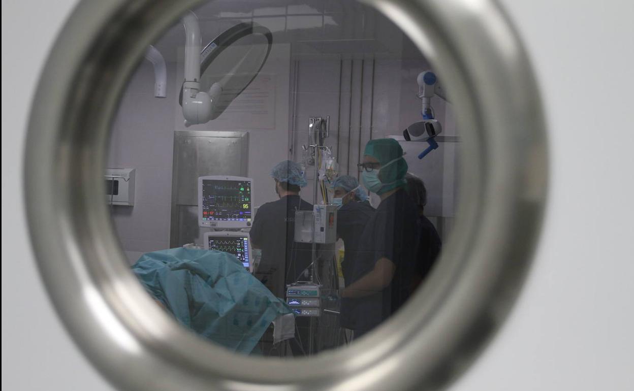 Qurófano de un hospital. 