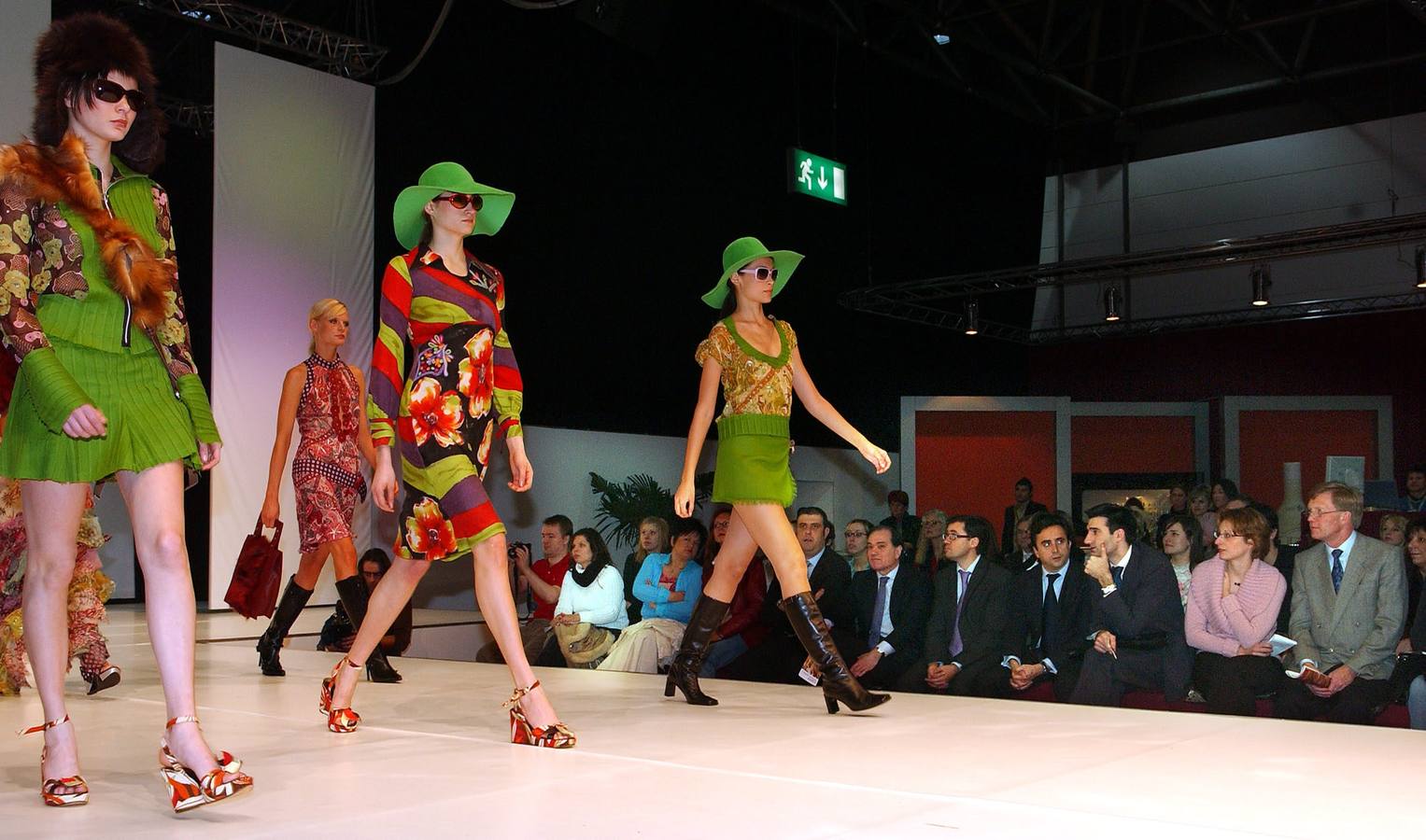 2005. Propuestas de la diseñadora leonesa en la feria alemana de Düsseldorf.