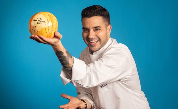 Ricardo Temiño, jefe de cocina de La Fábrica de Burgos. 