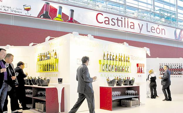 Los vinos de Castilla y León en Prowein Alemania en ediciones pasadas. 