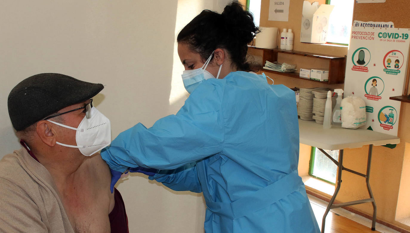 Jornada de vacunacion masiva en Segovia 