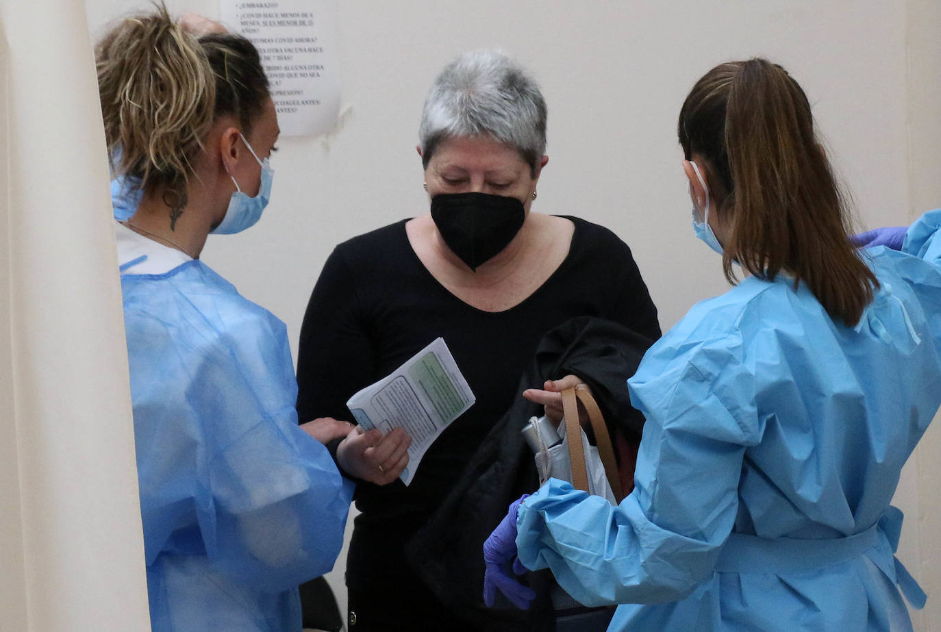 Jornada de vacunacion masiva en Segovia 