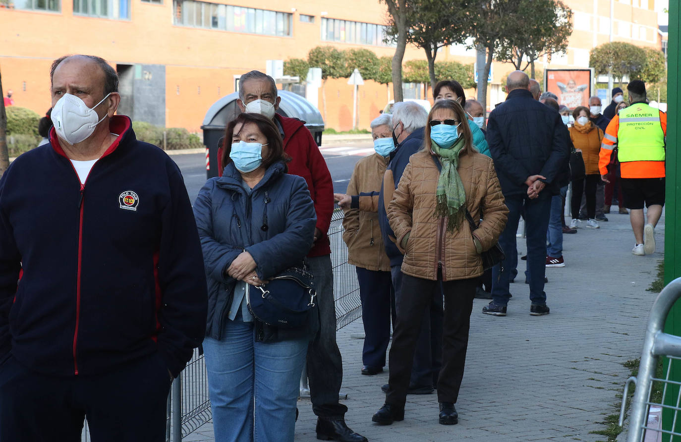 Jornada de vacunacion masiva en Segovia 