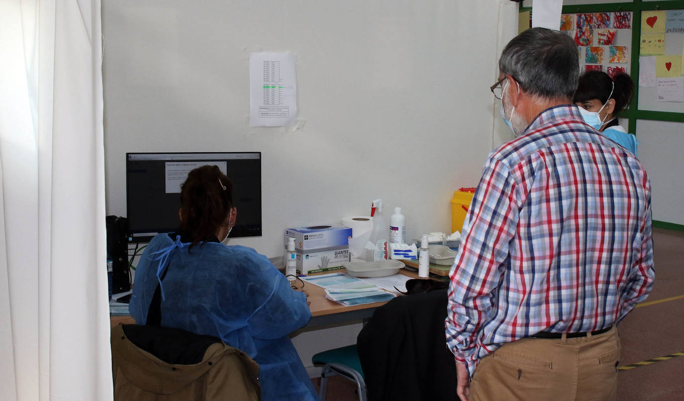 Jornada de vacunacion masiva en Segovia 