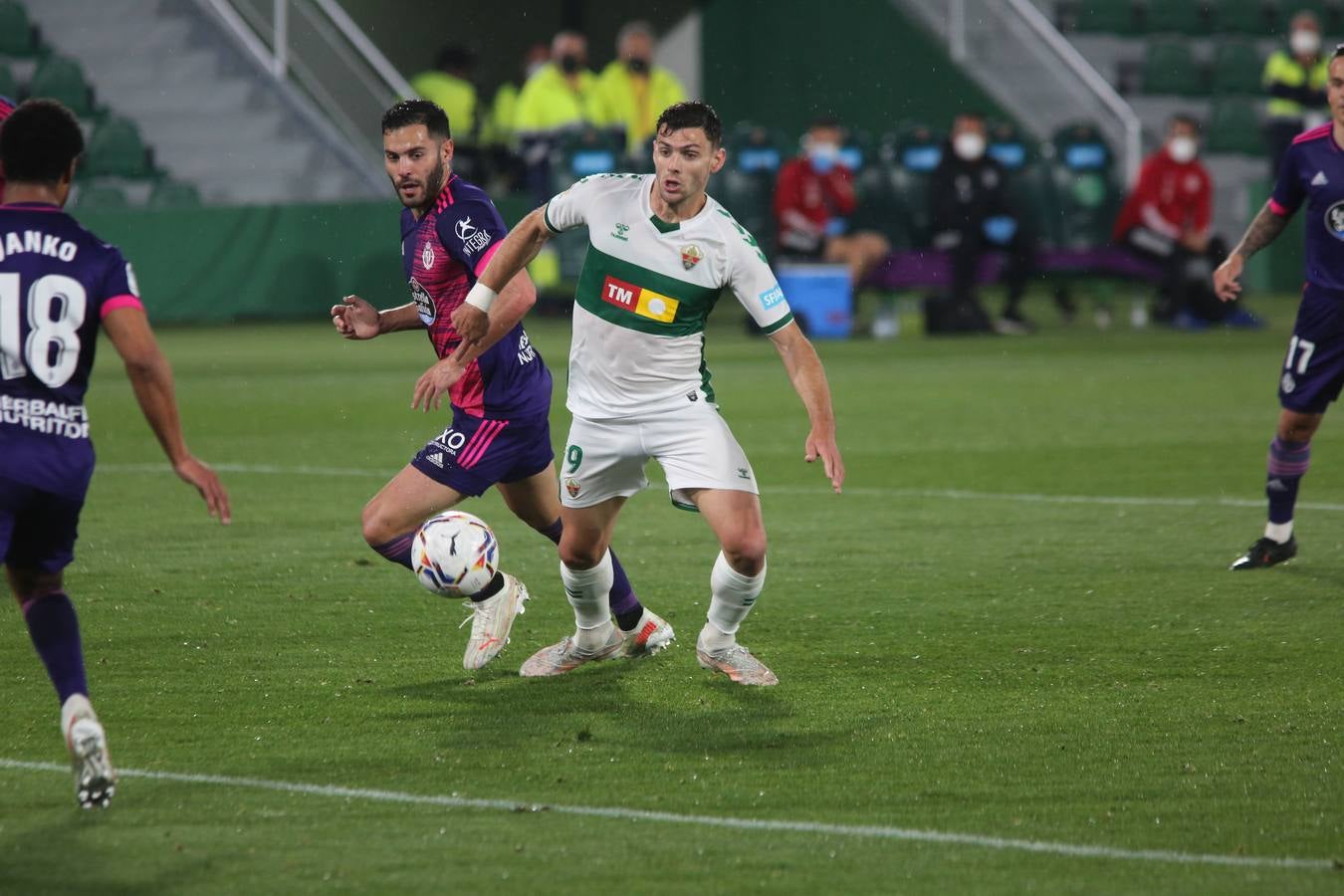 Fotos: El Real Valladolid empata en Elche (1-1)