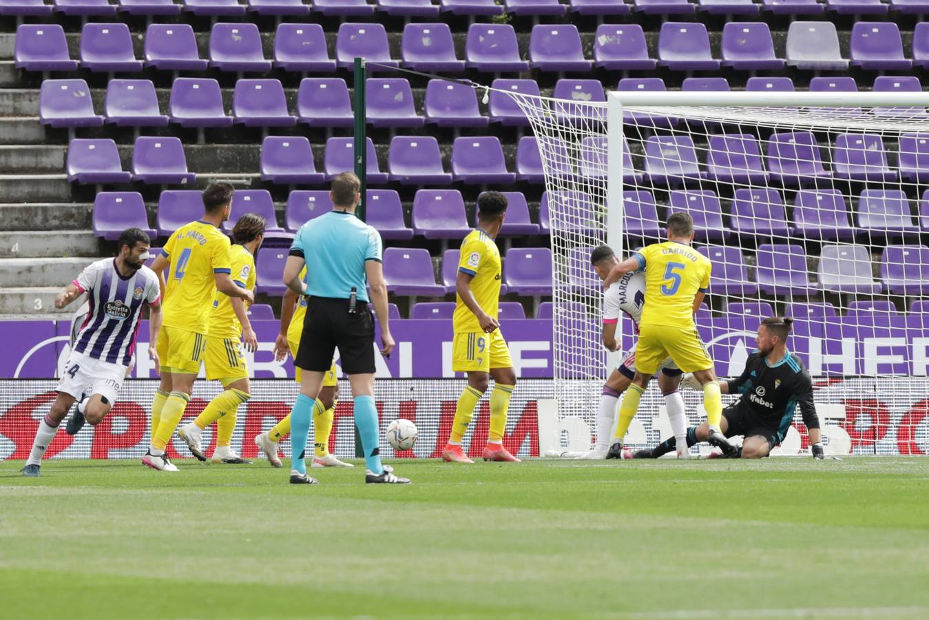 Fotos: Empate del Real Valladolid ante el Cádiz (1-1)