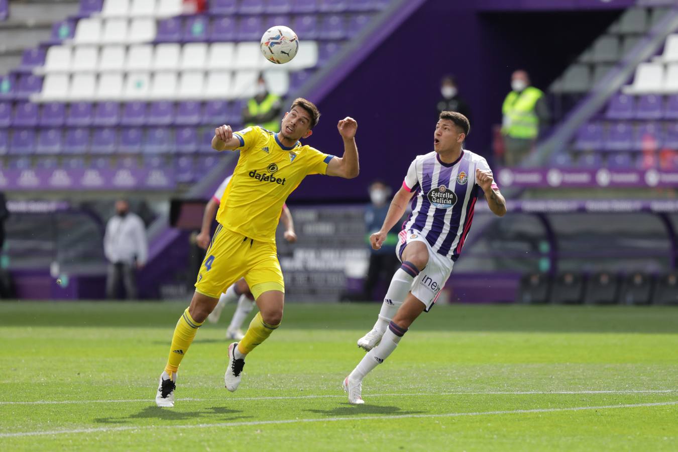 Fotos: Empate del Real Valladolid ante el Cádiz (1-1)