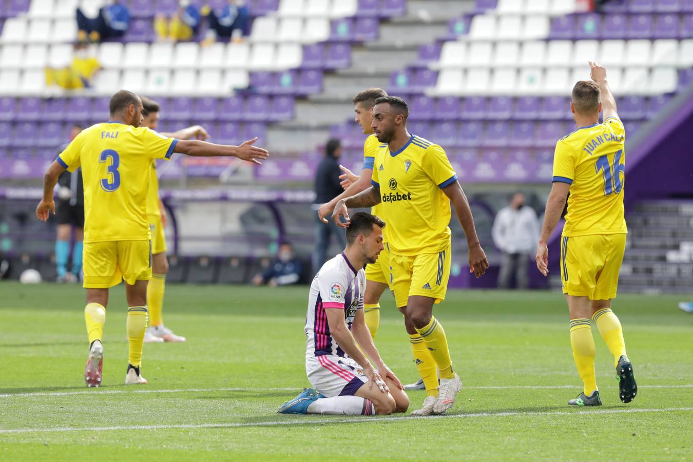 Fotos: Empate del Real Valladolid ante el Cádiz (1-1)