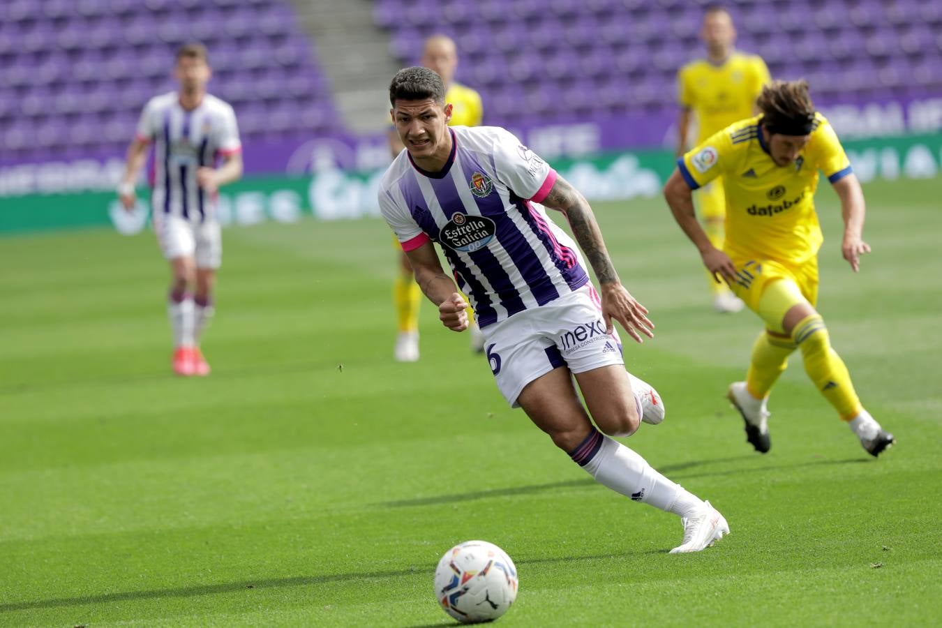 Fotos: Empate del Real Valladolid ante el Cádiz (1-1)