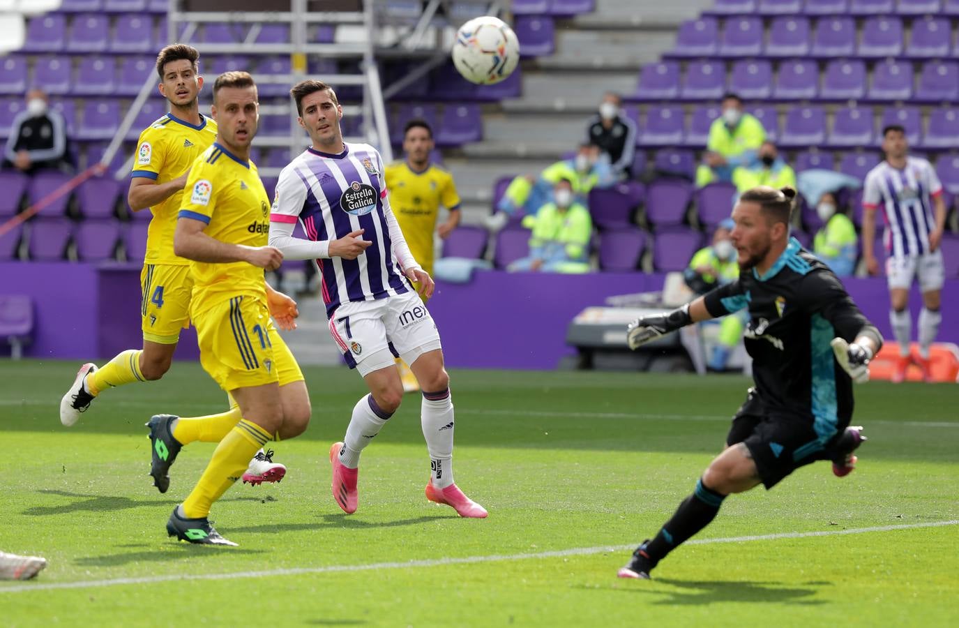 Fotos: Empate del Real Valladolid ante el Cádiz (1-1)