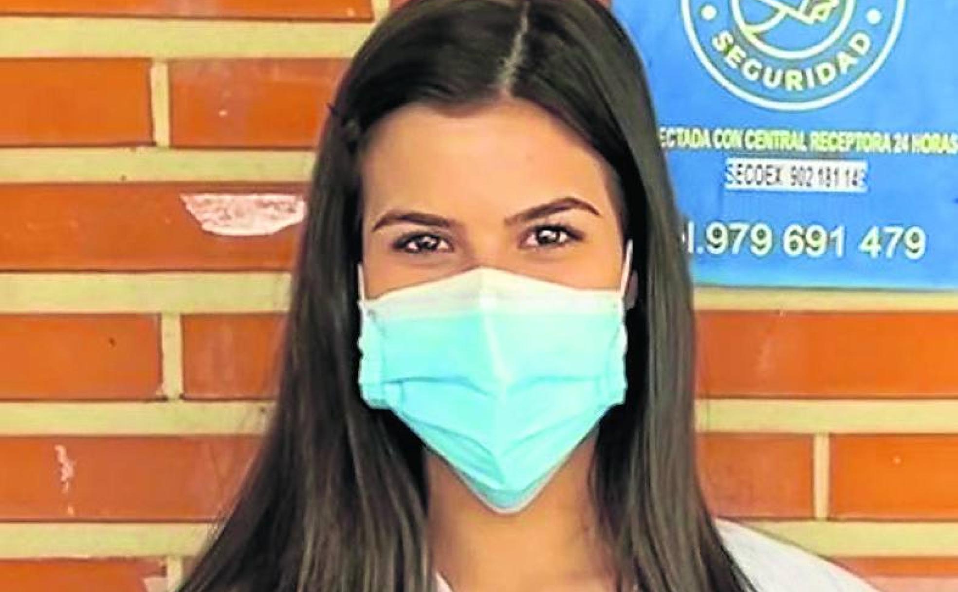 La enfermera Marina Diez Calle. 