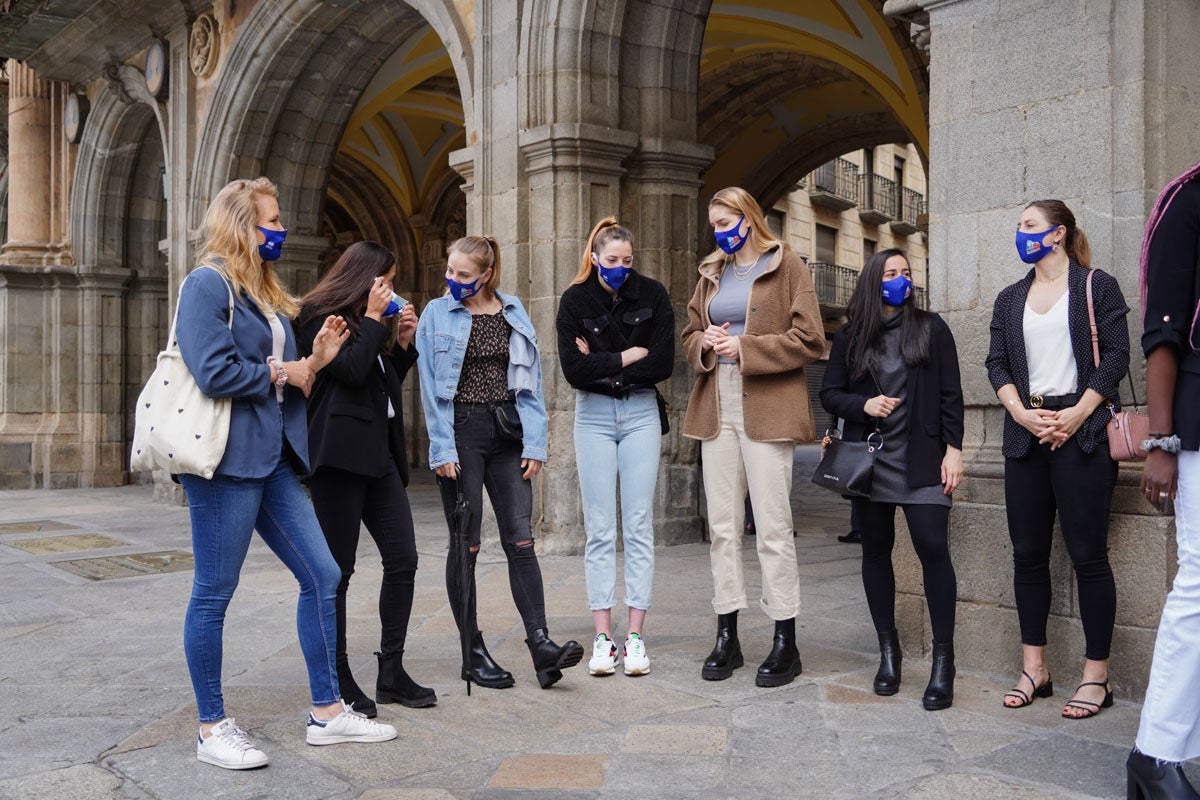 Recepción en el Ayuntamiento a las subcampeonas de Europa