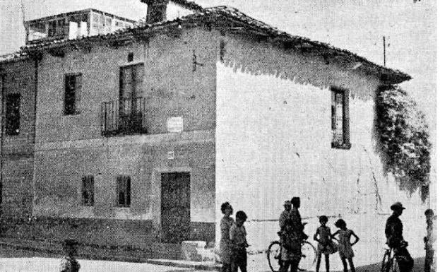 Casa donde vivía Teodoro Carrión en Tudela.