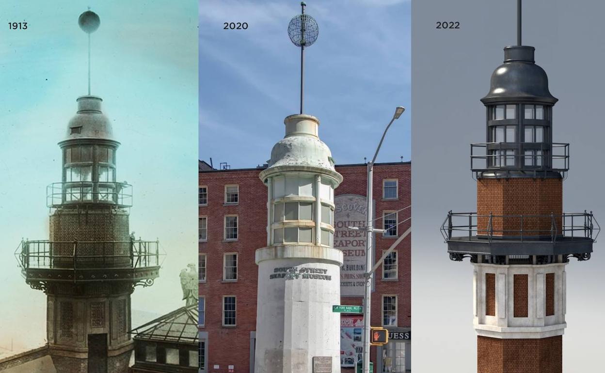La Fundación Titanic colabora en la restauración del Faro dedicado al buque en 1913 en Nueva York