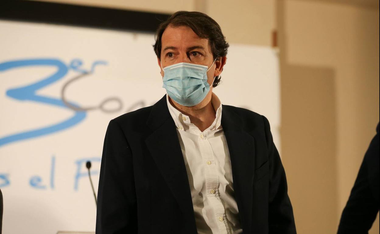 El presidente de la Junta de Castilla y León, Alfonso Fernández Mañueco, en una imagen de archivo.