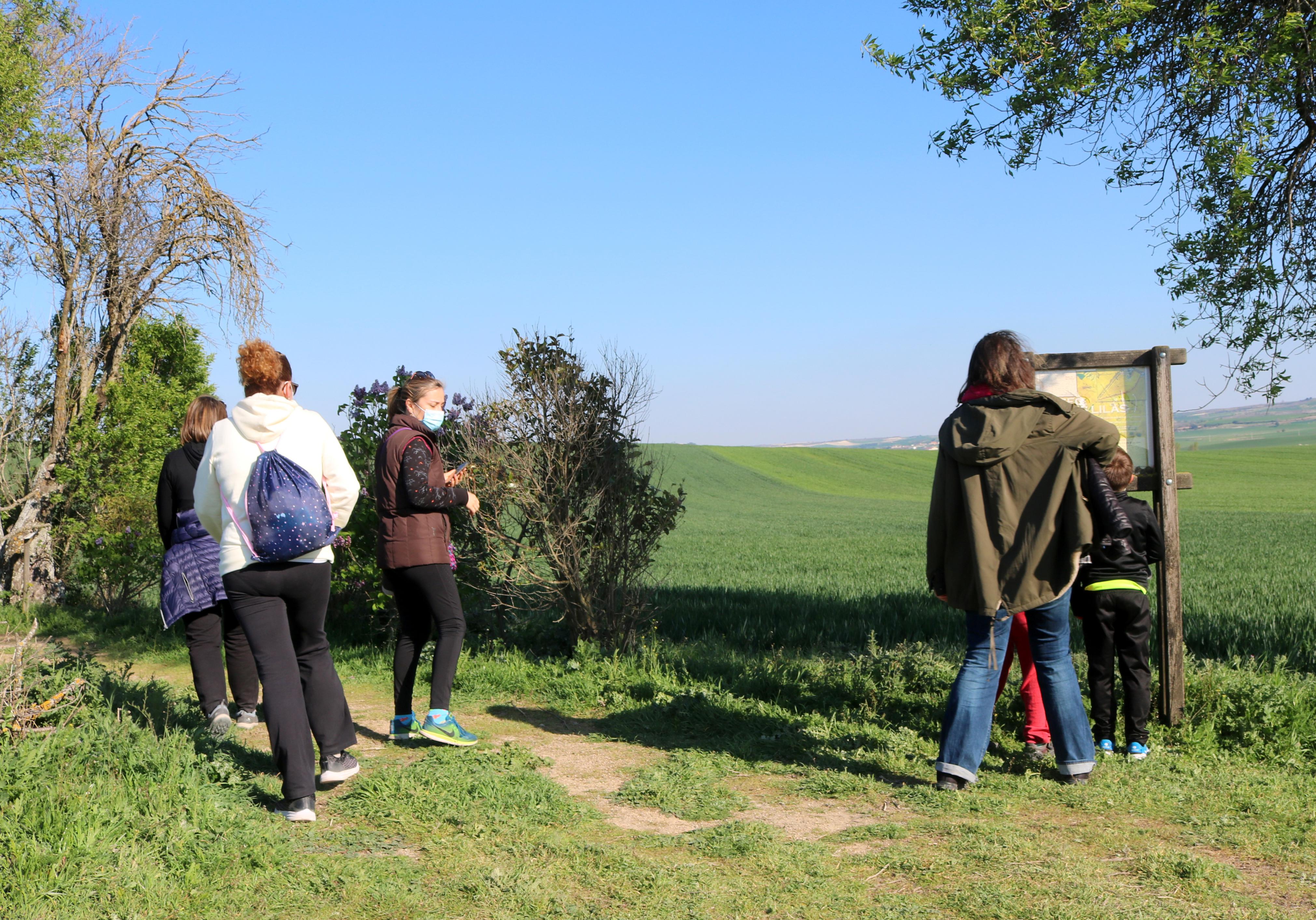 El Paseo de las Lilas es un atractivo para niños y mayores