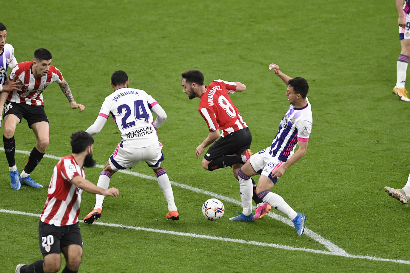 Fotos: Athletic-Real Valladolid