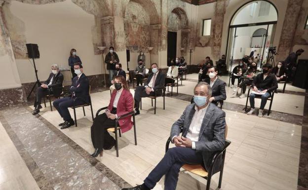 El acto de entrega se llevó a cabo en el Monasterio de Prado, sede de la Consejería de Educación.